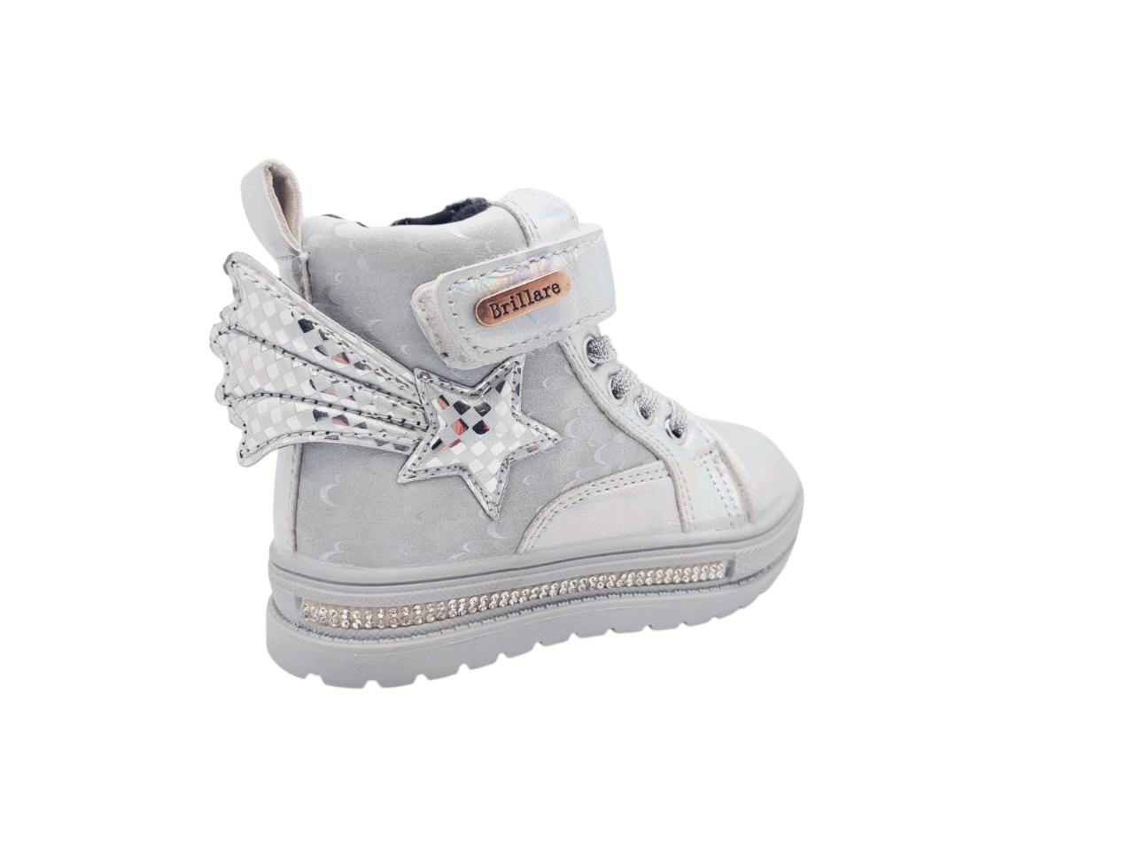 Ботинки демисезонные для девочек Башили 48403513/25 р. 25 Серый - фото 2 Ботинки демисезонные для девочек Башили 48403513/25 р. 25 Серый - фото 2