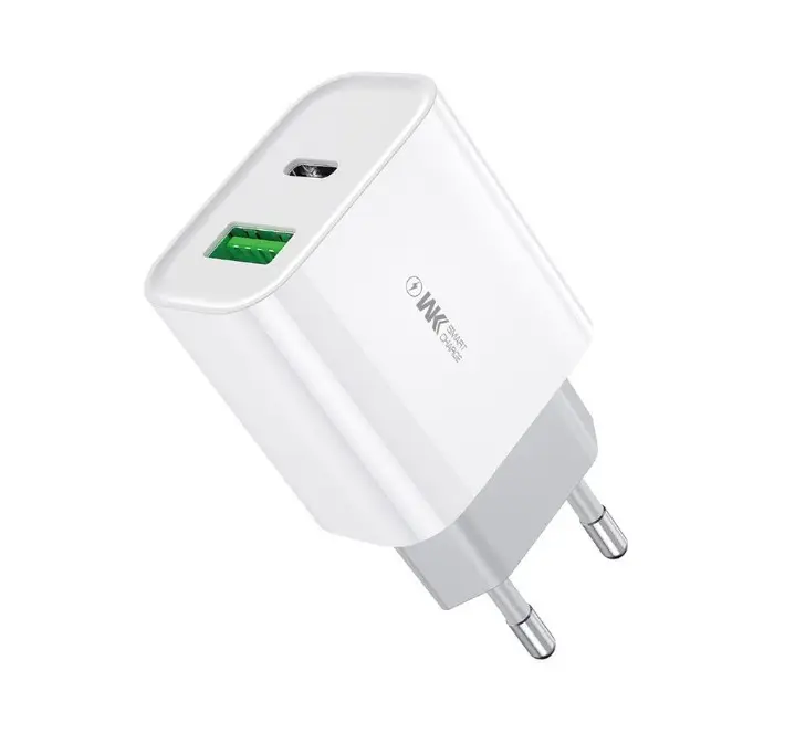 Зарядка WK WP-U53 QC3.0 20W блок Usb и Type C (000534736)