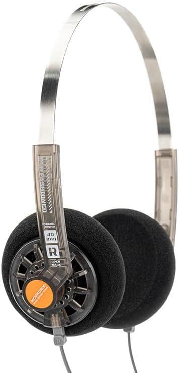 Наушники проводные MOONDROP md-hp-032 old fashioned On-Ear Headphone 0,78 2pin 3,5 мм Plug Black (md-hp-032)