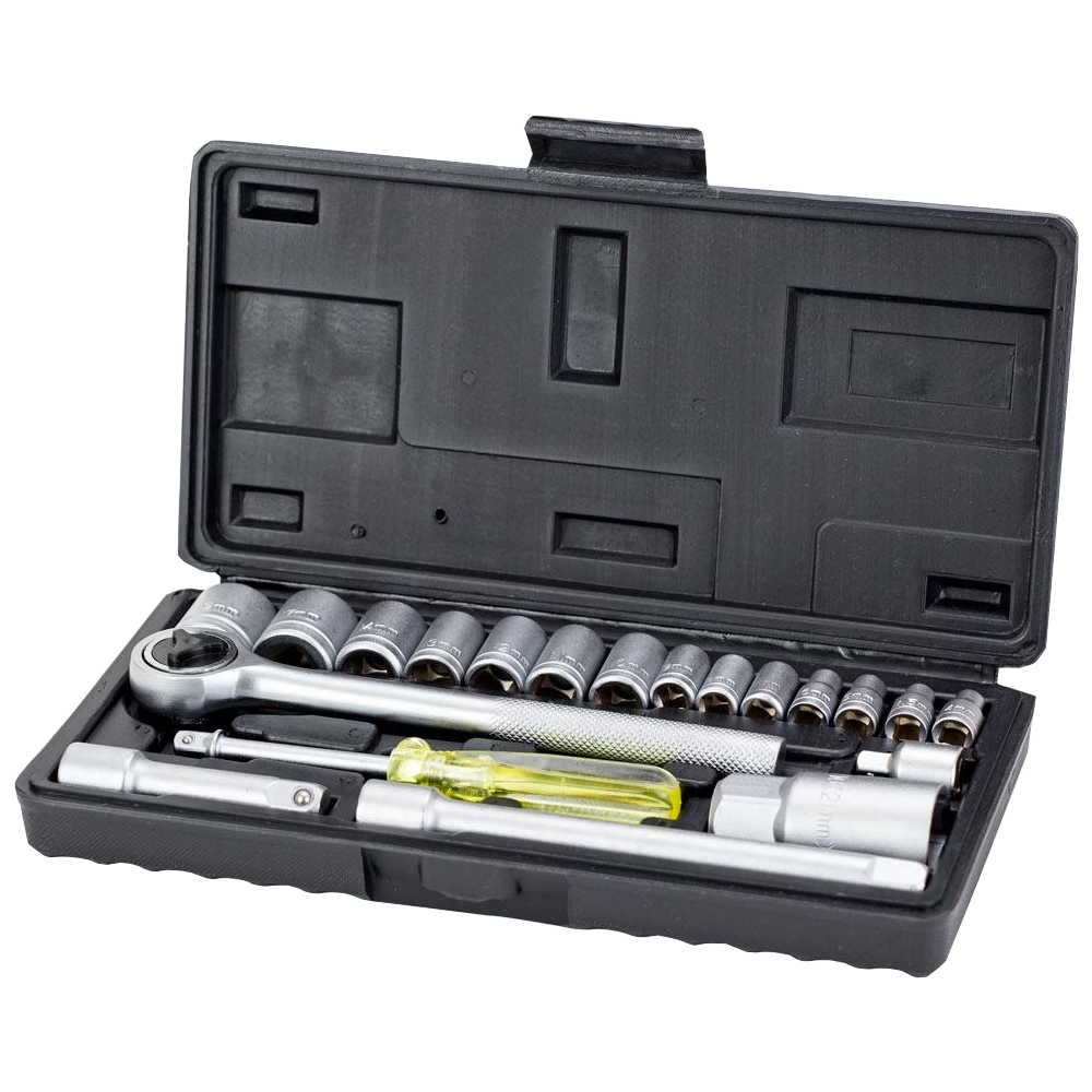 Набір інструментів Grad 1/4" 3/8" 20 од. кейс (6003055)