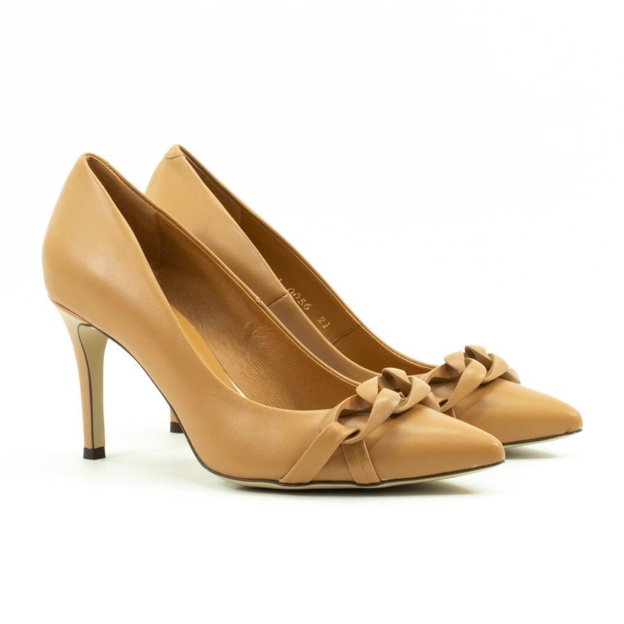 Туфли женские классические bravomoda 0056 р. 37 Бежевый