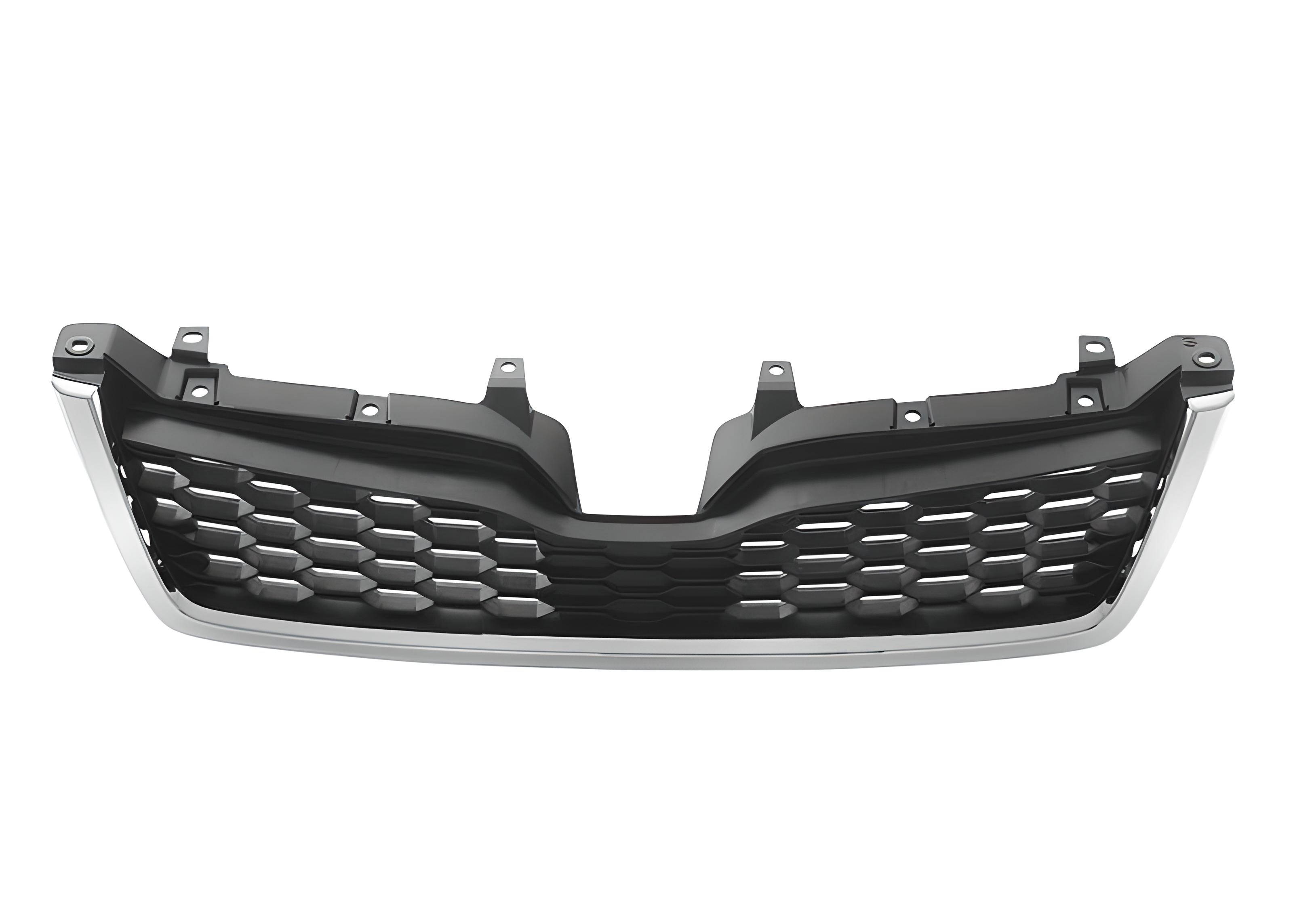 Решетка радиатора AVTM Subaru Forester 2013 Тип 2 без эмблемы Черный/Хром (186728992)