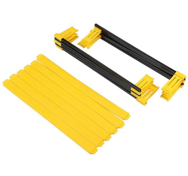 Сходи координаційна доріжка WCG W-064 з бар'єрами для тренування швидкості 10 м/12 поперечин (W-064)