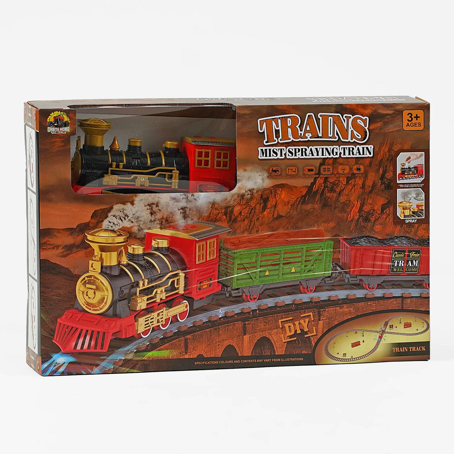 Залізниця дитяча GD з звуком підсвічуванням та аксесуарами 251 деталь Multicolor (147748)