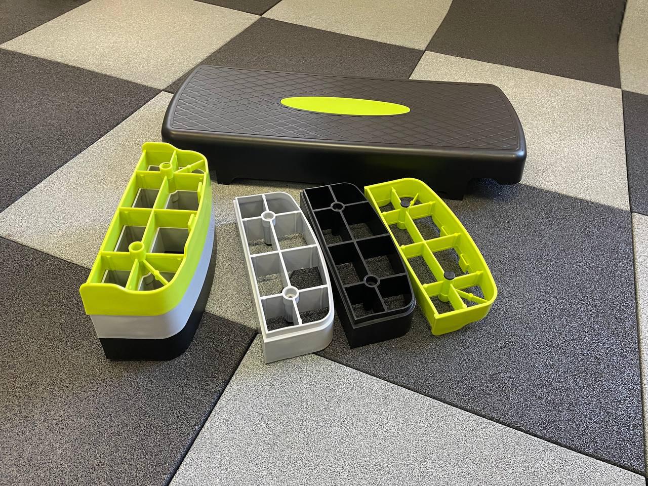 Степ-платформа Generation Fitness FF22H2B 3-ступенчатая Green (23715776) - фото 7 Степ-платформа Generation Fitness FF22H2B 3-ступенчатая Green (23715776) - фото 7