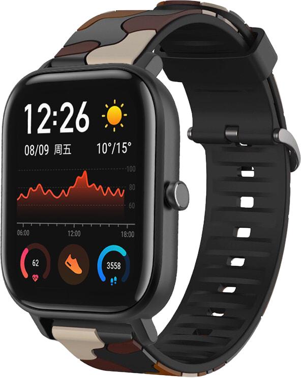 Ремешок Tactic Camouflage для Amazfit GTS Khaki (32921-17) - фото 1 Ремешок Tactic Camouflage для Amazfit GTS Khaki (32921-17) - фото 1