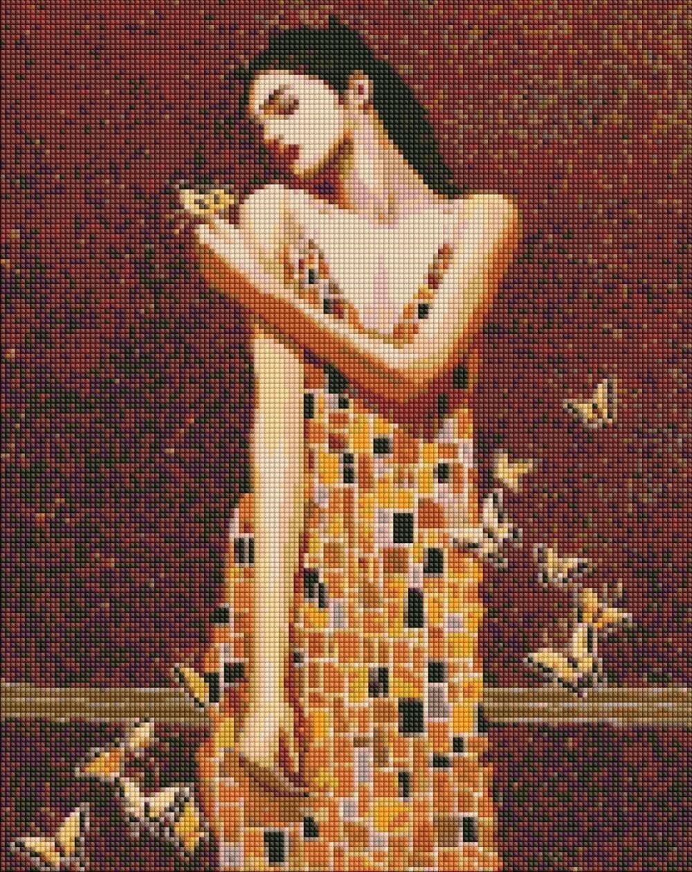 Алмазная мозаика Ideyka В объятиях бабочек 40х50 см (2987255200)