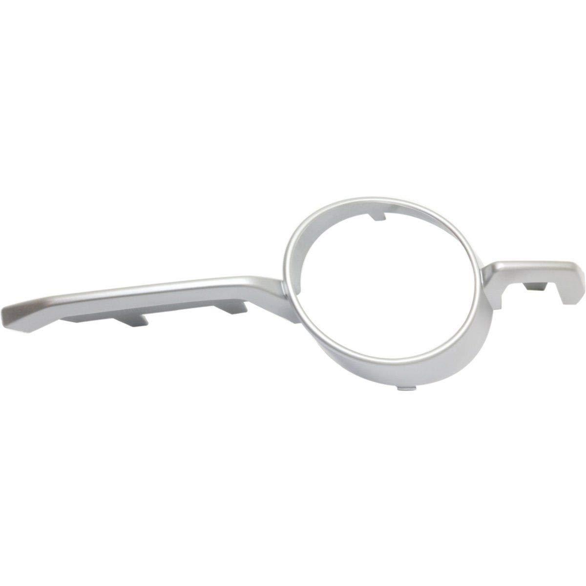 Молдинг решетки бампера BMW X6 E71 08-12 кроме M-Sport 51117188385 левый Серый металлик (181414913)