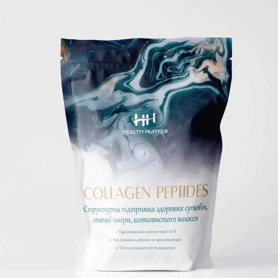 Колаген Collagen peptides Health Hunter для суглобів і шкіри 300 г