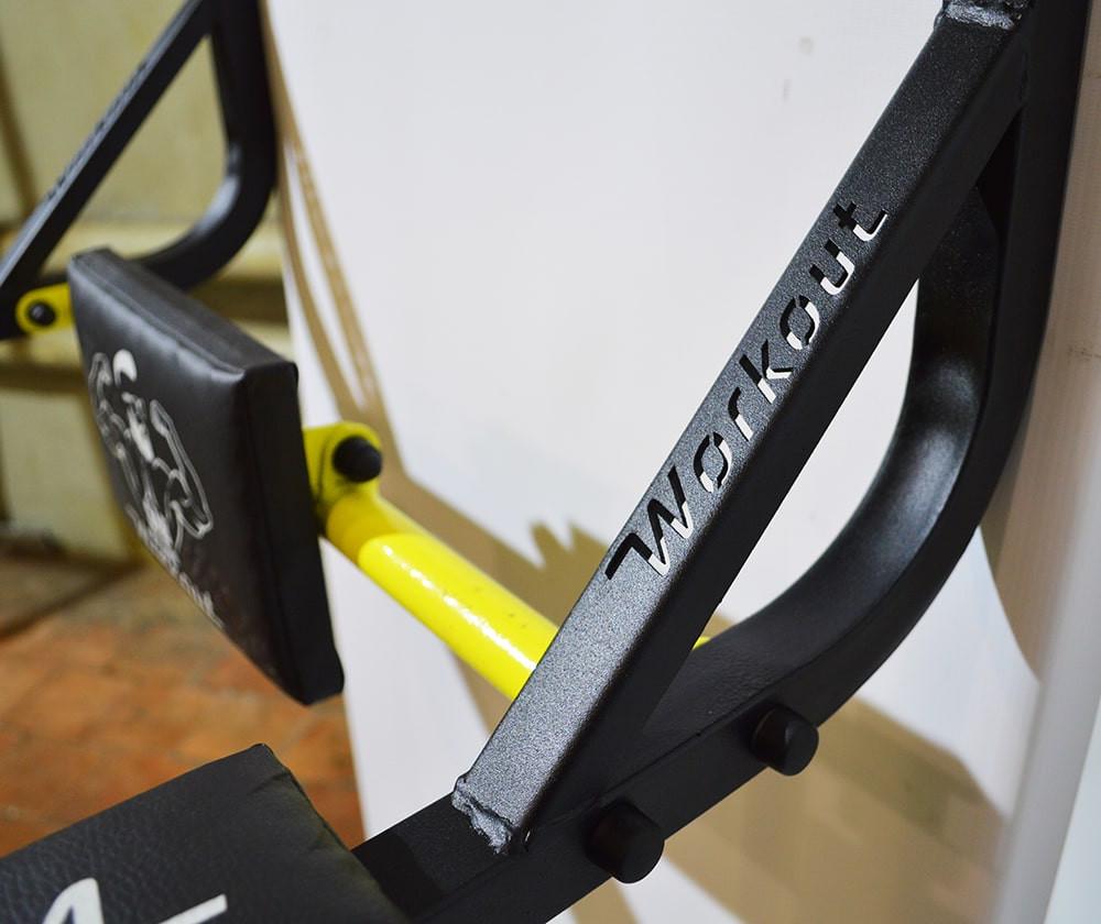 Турник-брусья SAB Workout WО настенный разборной c рамкой и адаптивной спинкой для пресса (0039) - фото 5 Турник-брусья SAB Workout WО настенный разборной c рамкой и адаптивной спинкой для пресса (0039) - фото 5