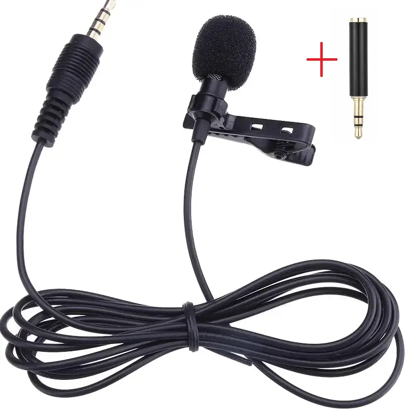 Петличний мікрофон Voxlink Чорний (0605224212) - фото 2