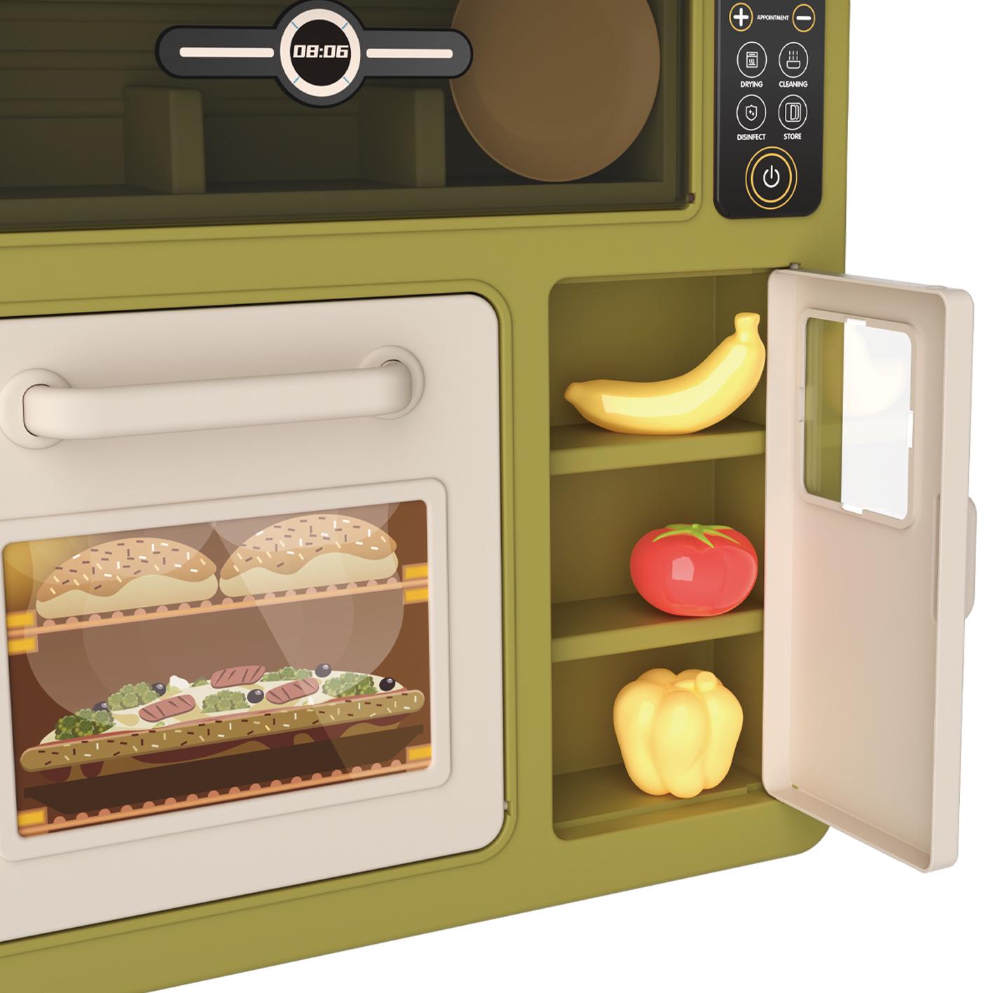 Кухня дитяча Lolly Kids LK177 88 см та ефекти та 55 аксесуари (9798) - фото 5 Кухня дитяча Lolly Kids LK177 88 см та ефекти та 55 аксесуари (9798) - фото 5