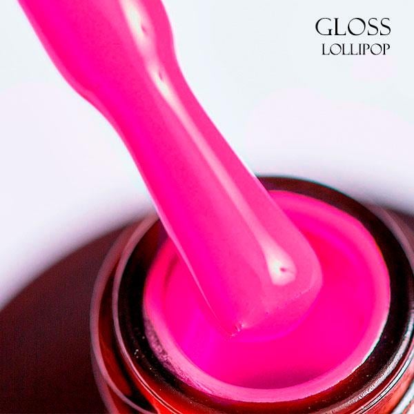 Гель-лак GLOSS Lollipop 501 11 мл Ярко-розовый неоновый (732547)