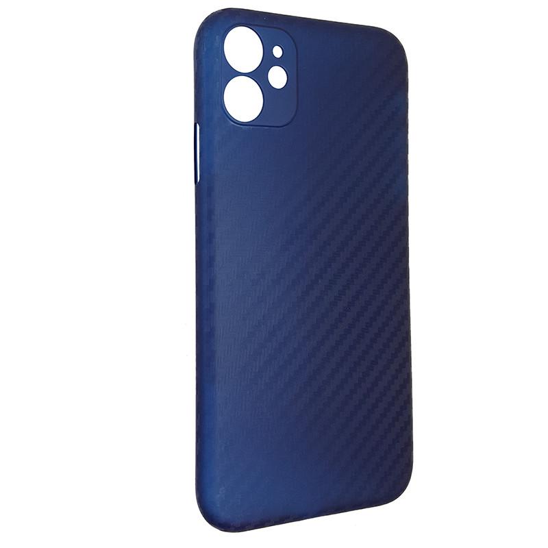 Чехол Anyland Carbon Ultra thin для Apple iPhone 11 Blue (29caa1-3108) Чехол Anyland Carbon Ultra thin для Apple iPhone 11 Blue (29caa1-3108)