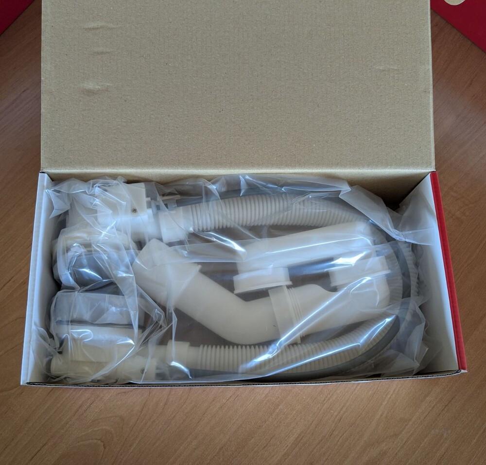 Сифон для ванны Koer BD-04-07 полуавтоматический с переливом без ревизии 1 1/2" Графитовый (KR5444) - фото 4