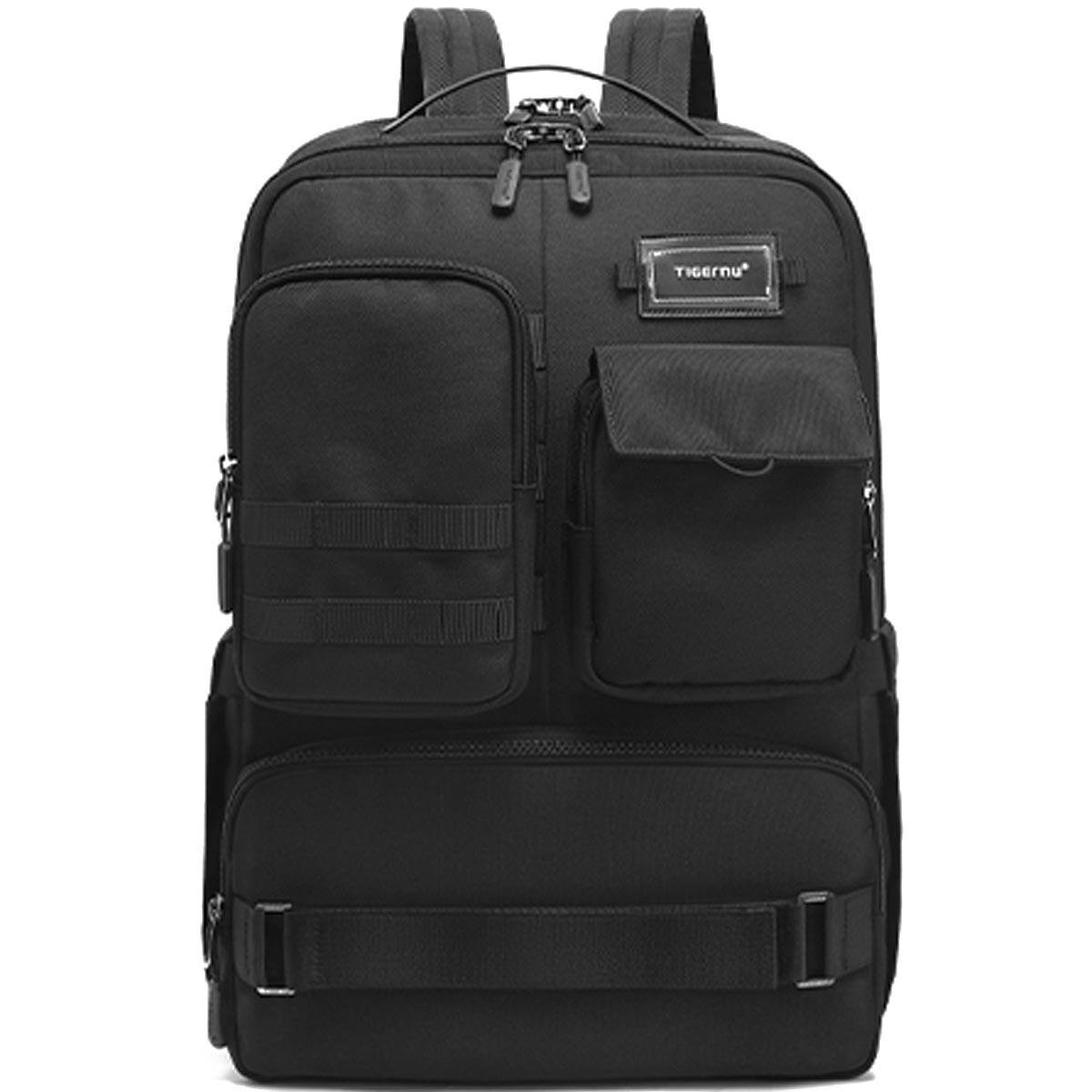 Городской рюкзак Tigernu T-B9007 для ноутбука 17" 29 л Черный (TGN-T-B9007-3166)