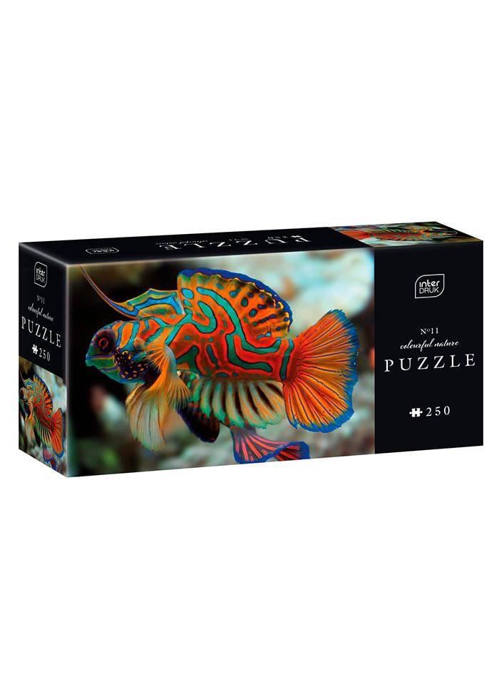 Пазли тришарові InterDRUK Барвиста природа Мандаринка 250 шт. (385574)