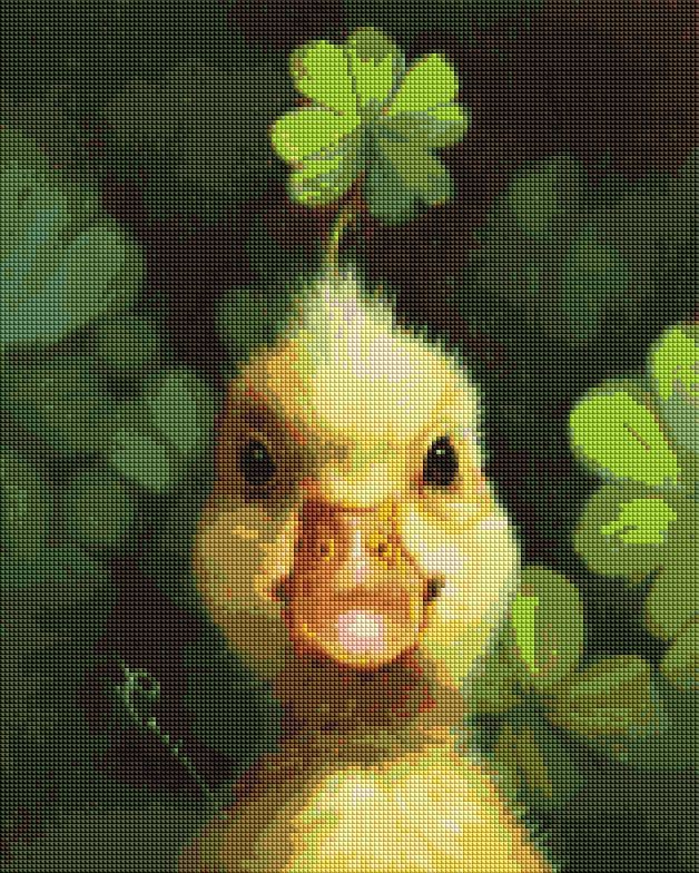 Алмазная мозаика на подрамнике Brushme Удача 40x50 см (DBS1228)