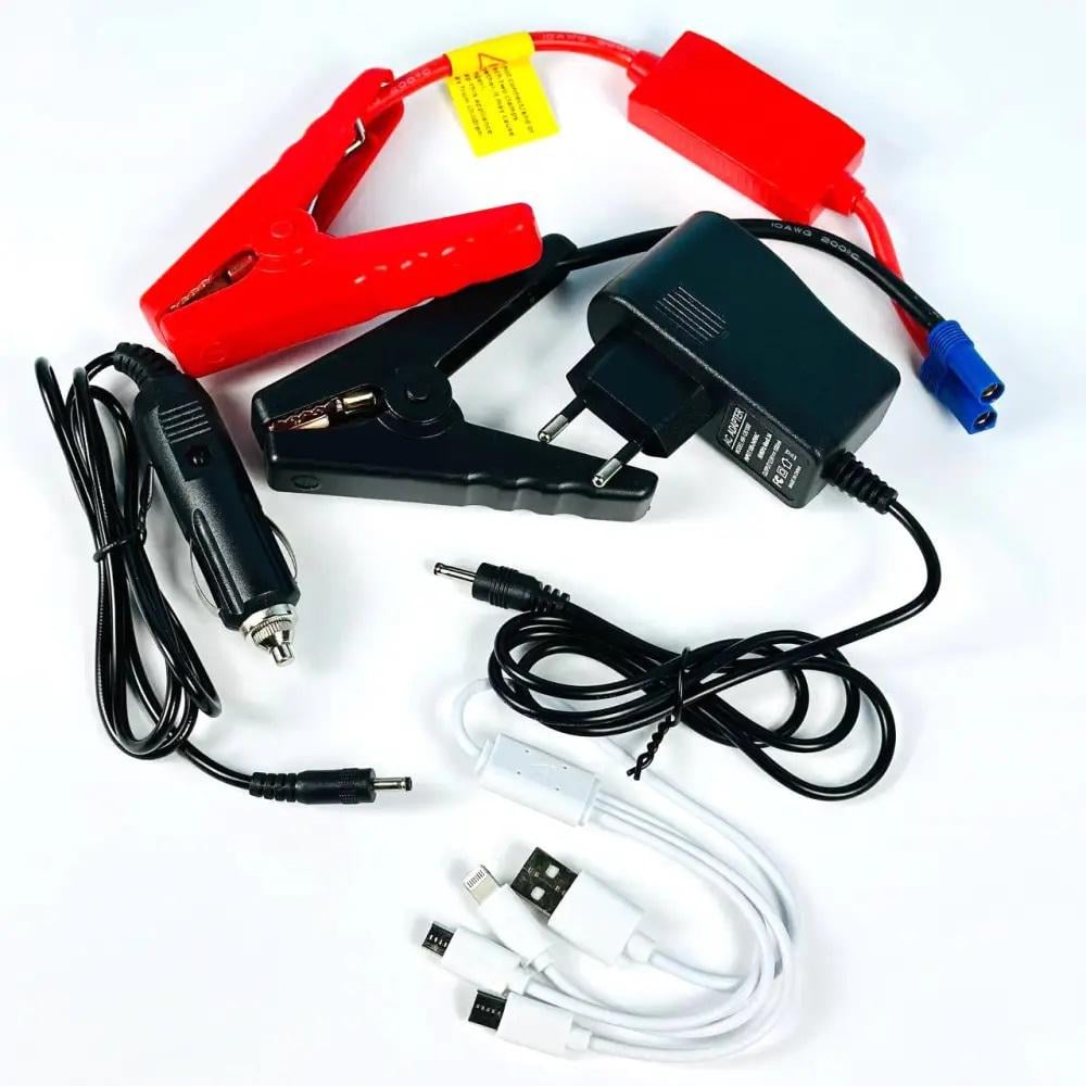 Пусковое устройство для автомобиля 25000 mAh 2USB Фонарик car jump starter QY31 - фото 15 Пусковое устройство для автомобиля 25000 mAh 2USB Фонарик car jump starter QY31 - фото 15
