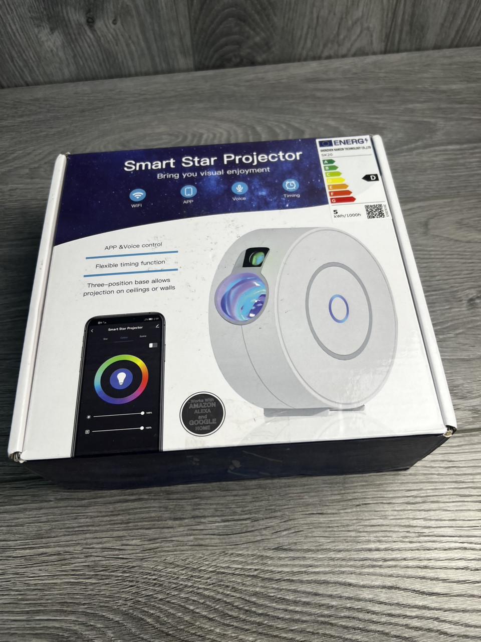 Проектор зоряного неба LED управління через додаток і голос сумісний з Alexa та Google Home - фото 9 Проектор зоряного неба LED управління через додаток і голос сумісний з Alexa та Google Home - фото 9