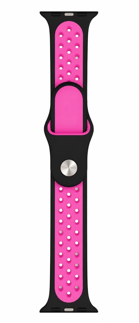 Браслет силіконовий для Apple Watch 42 мм Rose (000038232)