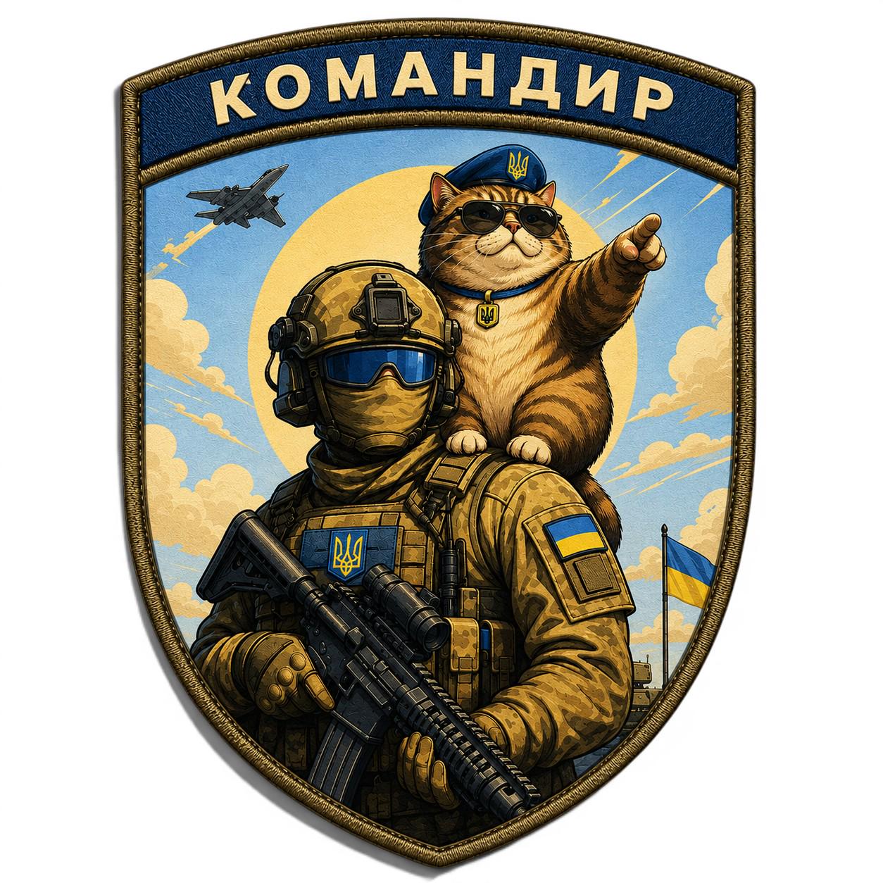 Патч-шеврон "Командир" (35050291)