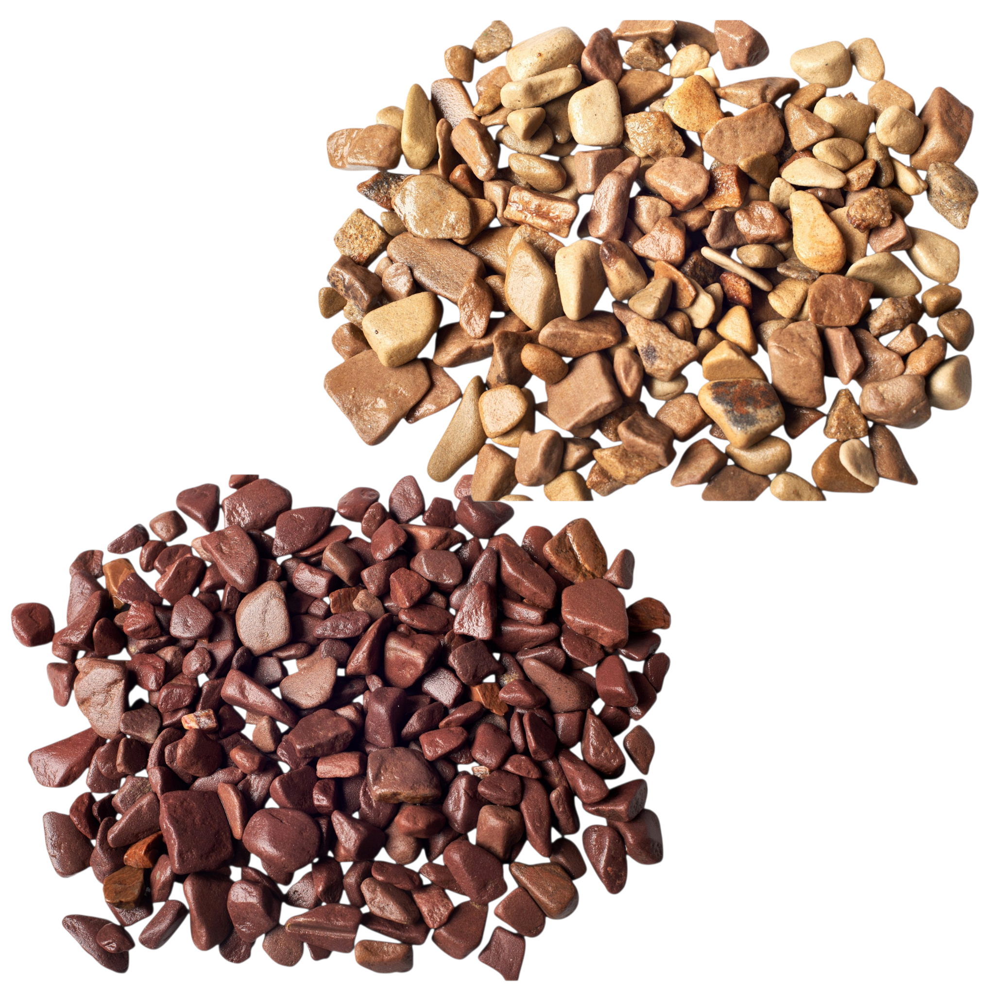 Галька STONELAK ANTIK для пам'ятників та ландшафту фракція 1-3 см 15/15 кг Sand and Sand Red (444427SSR)