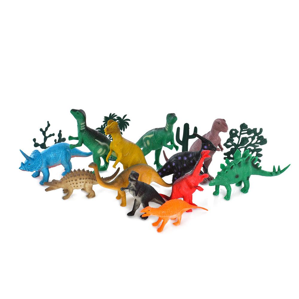 Набор фигурок динозавров с игровым полем 12 шт. (282)
