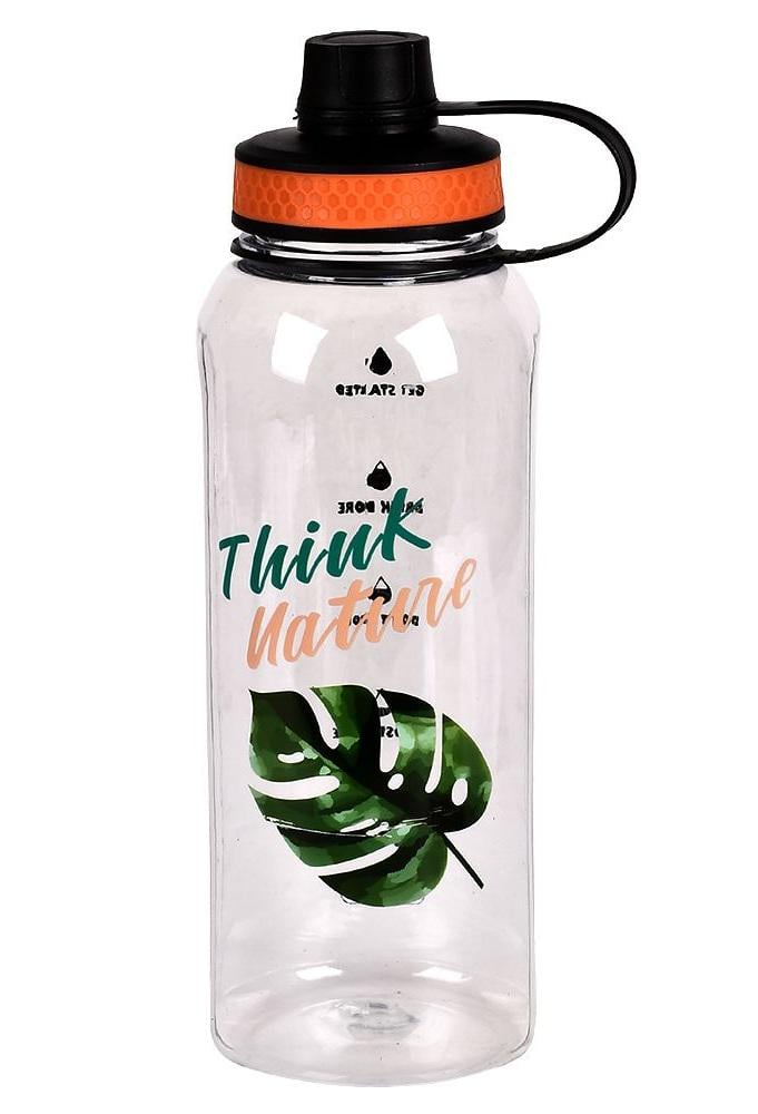 Пляшка-поїлка пластикова Stenson Nature з мірною шкалою 1,25 л