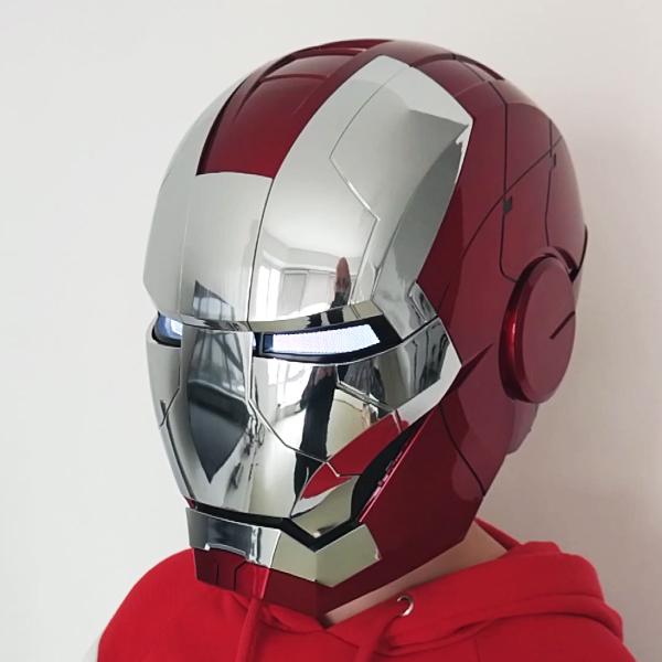 Шлем-маска Iron Man электронный с голосовым и ДУ/подсветкой 60 см (34652427)