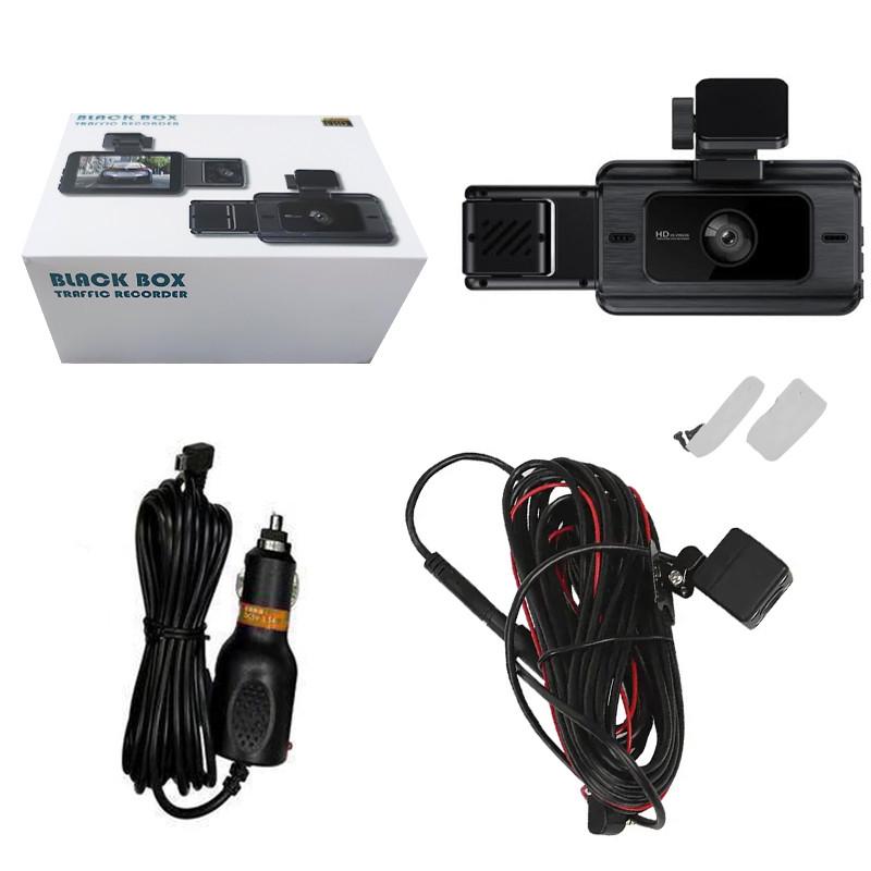 Відеореєстратор автомобільний Box DVR SV3 Full HD 1080P на 3 камери з камерою заднього виду Black (2627475724) - фото 8 Відеореєстратор автомобільний Box DVR SV3 Full HD 1080P на 3 камери з камерою заднього виду Black (2627475724) - фото 8