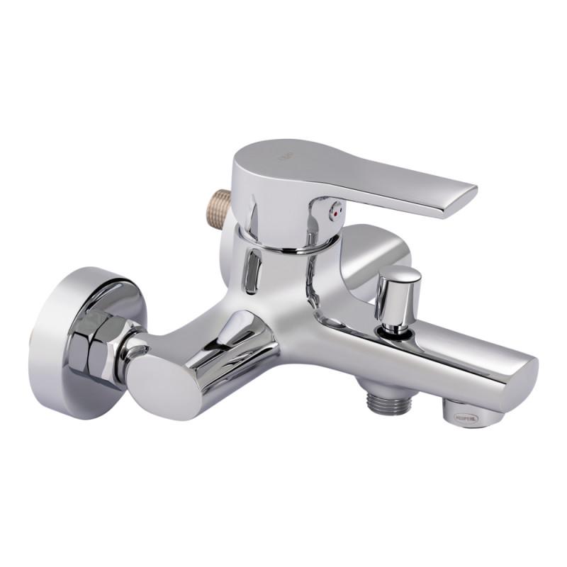 Смеситель для ванны Q-tap Labe QTLABE3020107DC однорычажный Хром (77414)