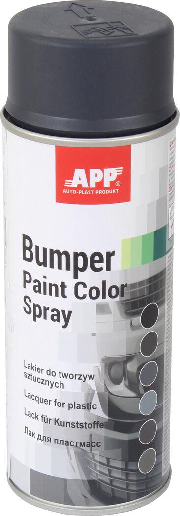 Фарба-спрей APP Bumper Paint для пластику 400 мл Темно-Антрацитовий (210408)
