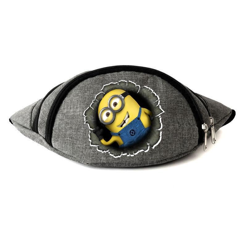 Поясные сумки-бананка Minions-004 Серый (1275412921) Поясные сумки-бананка Minions-004 Серый (1275412921)