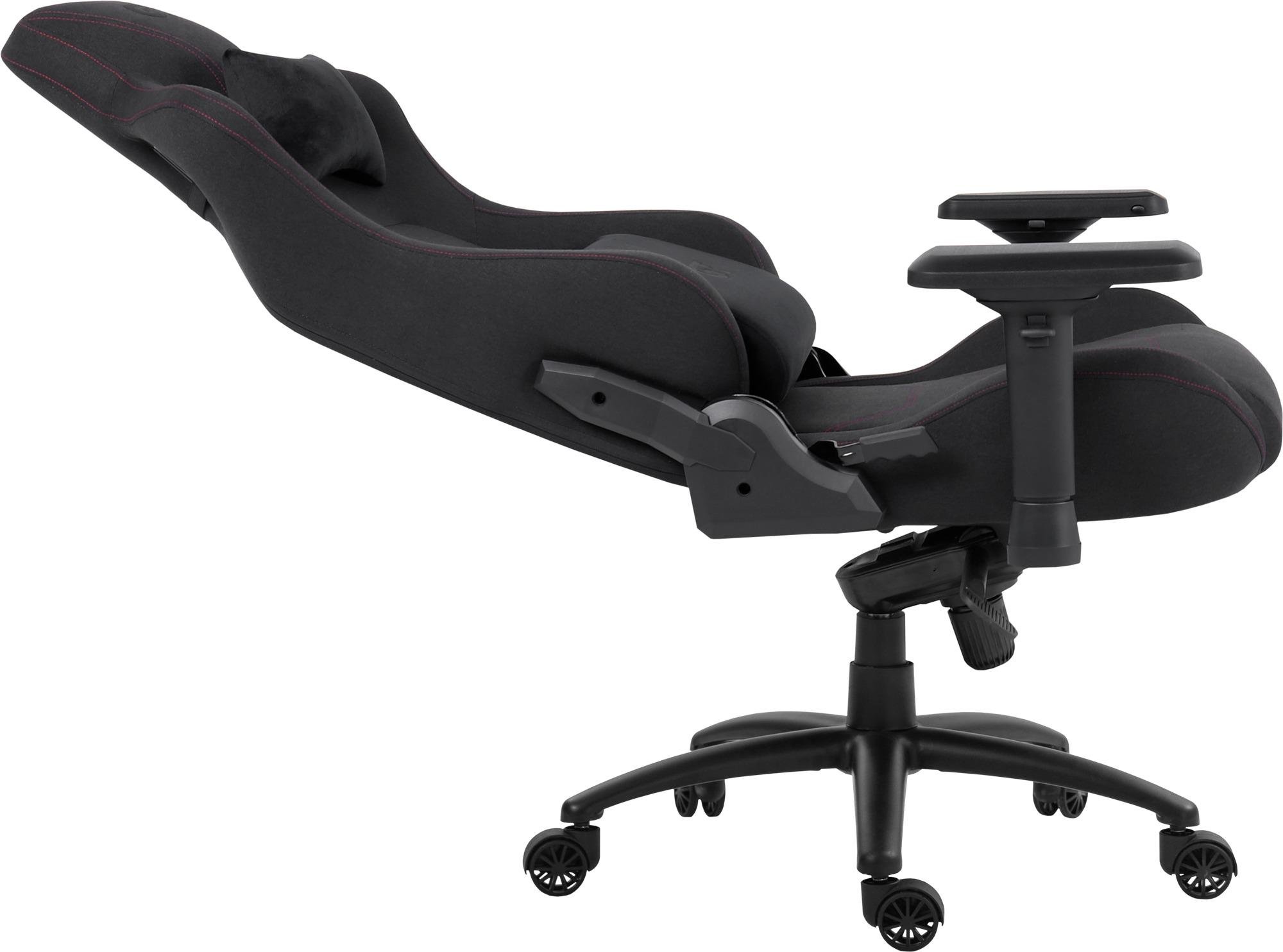 Кресло геймерское GT Racer X-8004 Fabric Black - фото 6