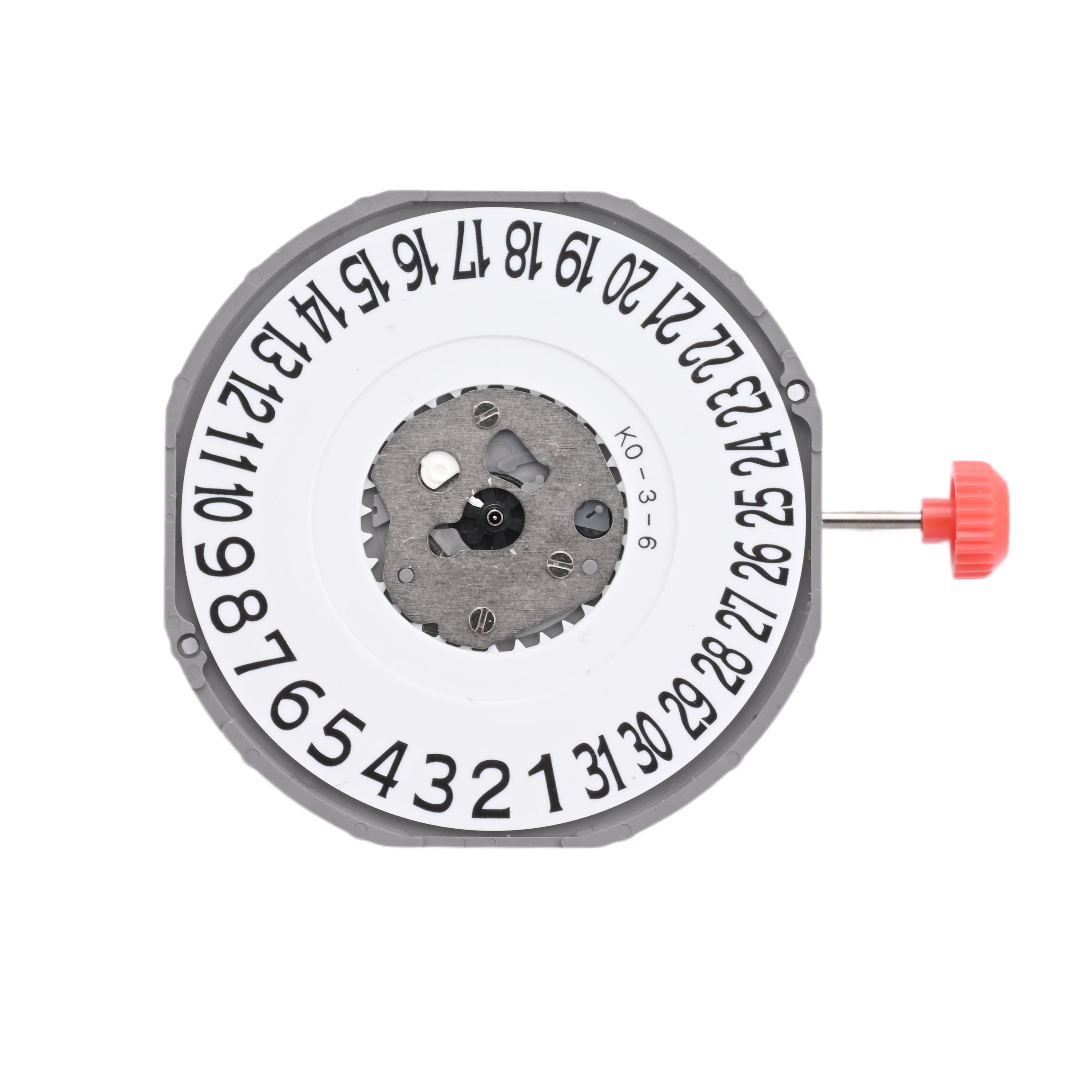 Механизм для наручных часов кварцевый Miyota 2415 под три стрелки с датой на 6 часов ( IBWMY2415-6 )