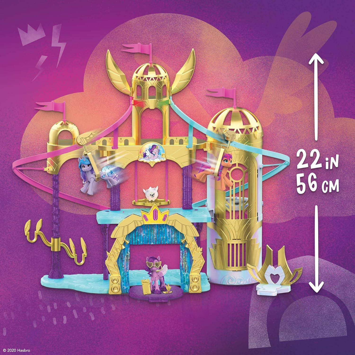 Дитячий ігровий набір My Little Pony Royal Racing Ziplines Castle Playset (MLP1430) - фото 4