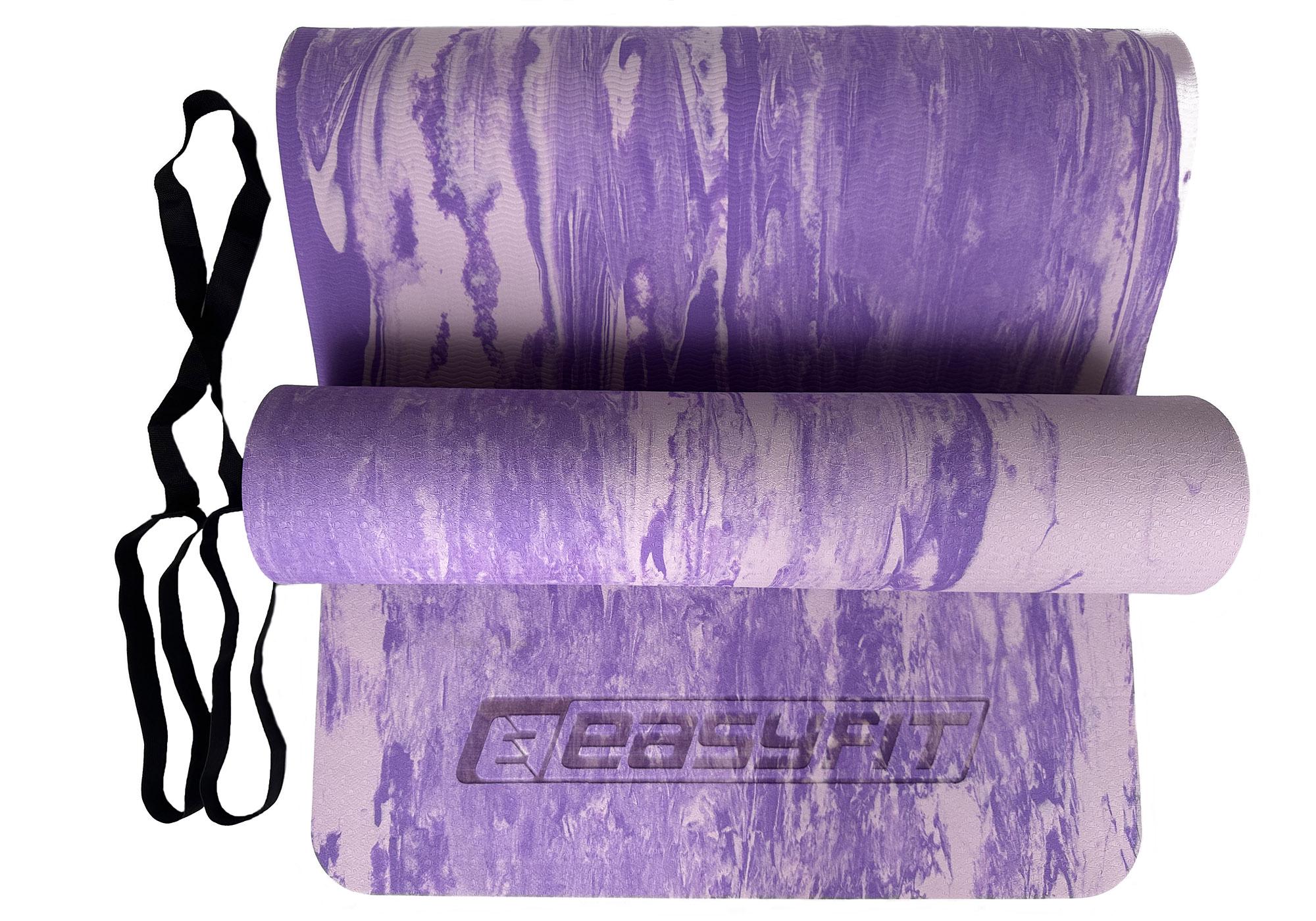Коврик для йоги и фитнеса EasyFit s-EVA Mat 8 мм Фиолетовый (EF-1911-V) - фото 2 Коврик для йоги и фитнеса EasyFit s-EVA Mat 8 мм Фиолетовый (EF-1911-V) - фото 2
