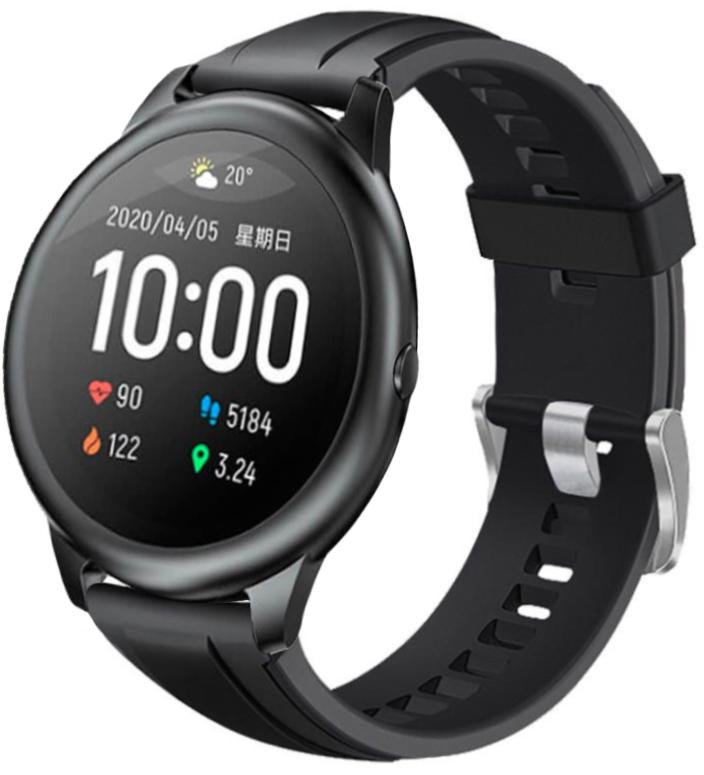 Ремешок Coholl для Haylou Smart Watch Solar LS05 22 мм Black (19183)