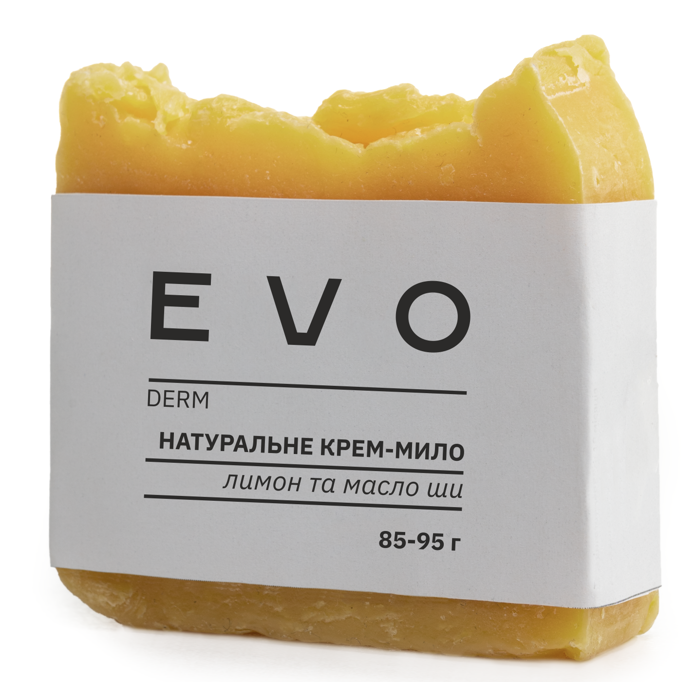 Натуральное крем-мыло EVO derm Лимон и масло ши 85-95 г (2000000000886)