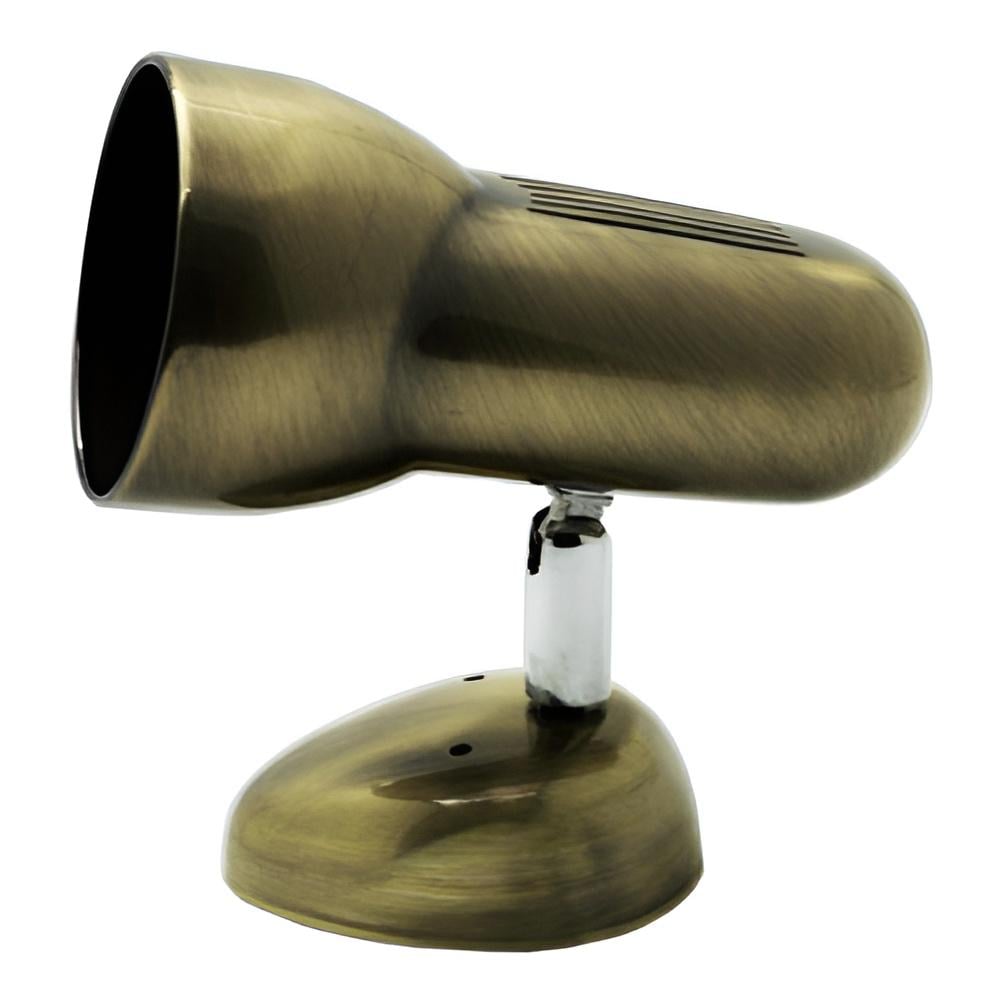 Спот Lemanso ST191/1 75W R63 E27 металл без выключателем Античное золото (12414)