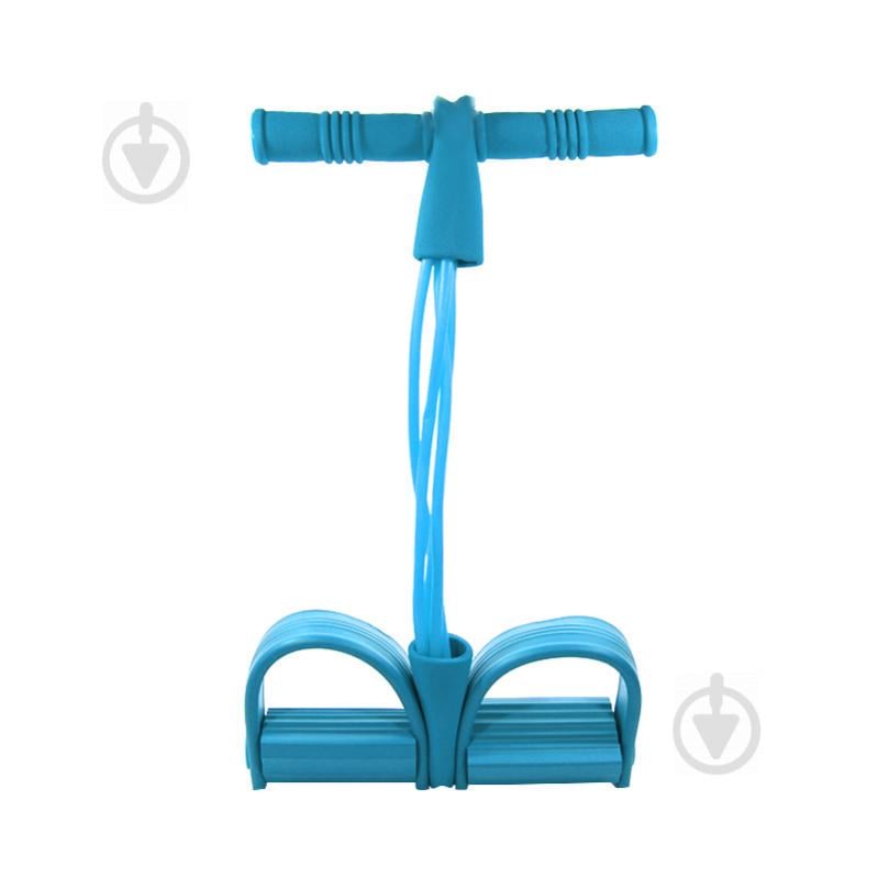 Эспандер для пресса и рук Lianjia Blue 4 трубки (4986-15470)