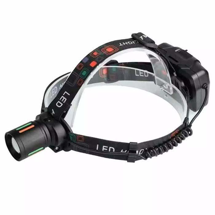 Налобный фонарь W668 TG Night Vision зум Черный (31022229)