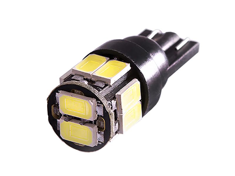 Автолампа світлодіодна T10 W5W 12 В SMD5630-10led Білий (2575) - фото 4