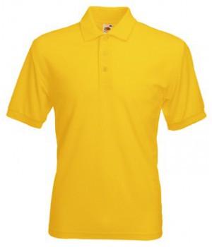 Поло мужская Fruit of the Loom 63-402 65/35 S Желтый (63-402-34-S)