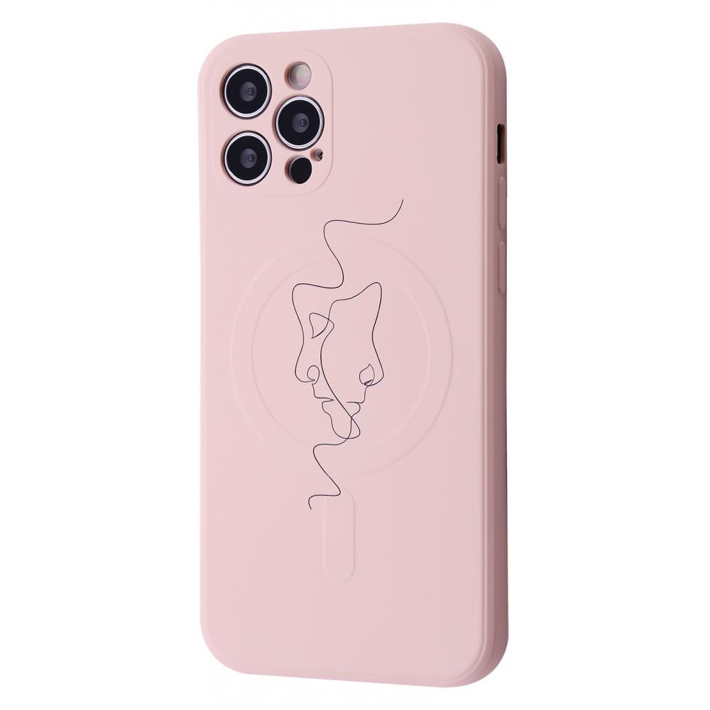 ᐉ Чехол с поддержкой magsafe с дизайном WAVE Minimal Art Case iPhone ...