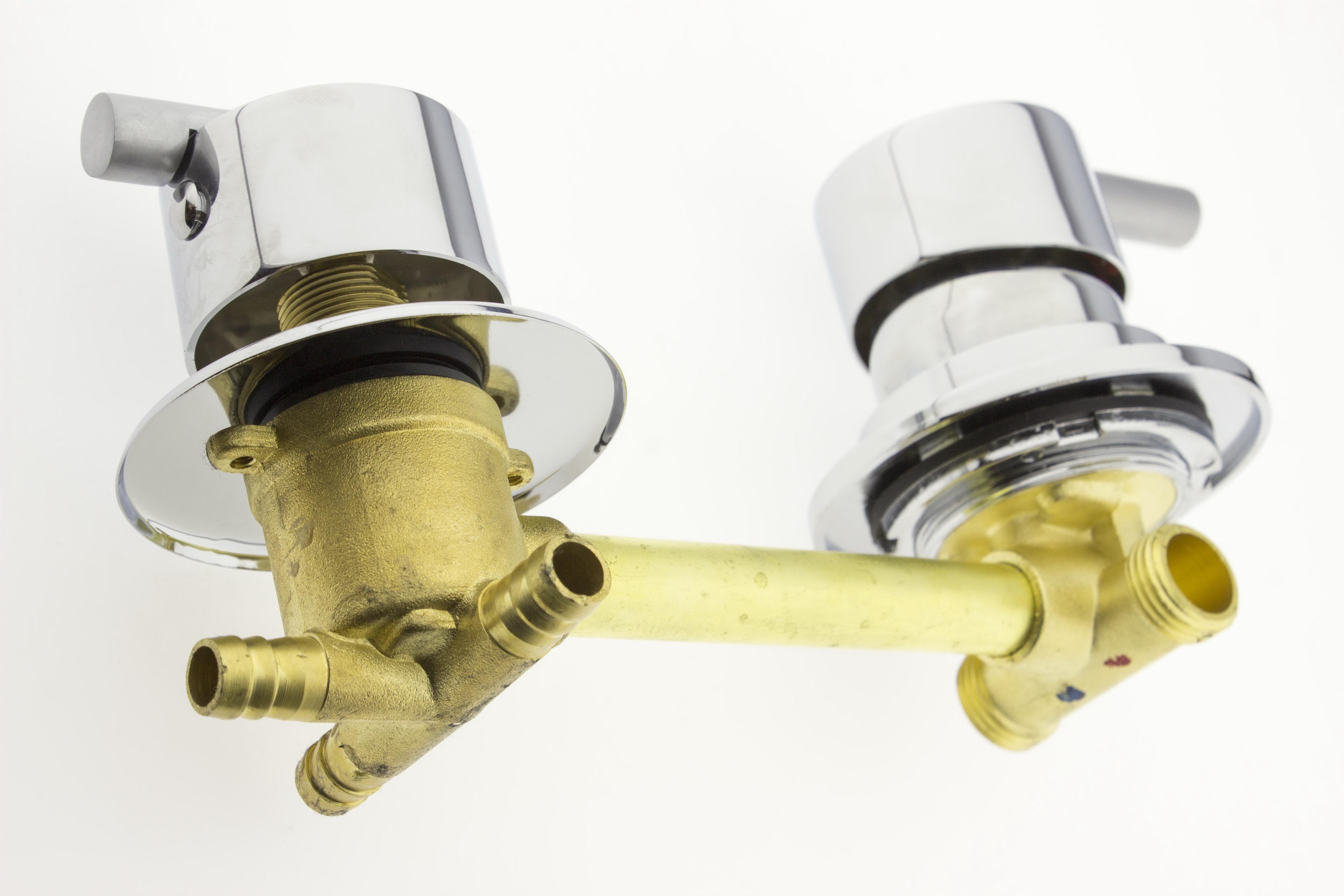 Змішувач для душової кабіни вбудовуваний на три положення під штуцер (С-3\14) - фото 5 Змішувач для душової кабіни вбудовуваний на три положення під штуцер (С-3\14) - фото 5