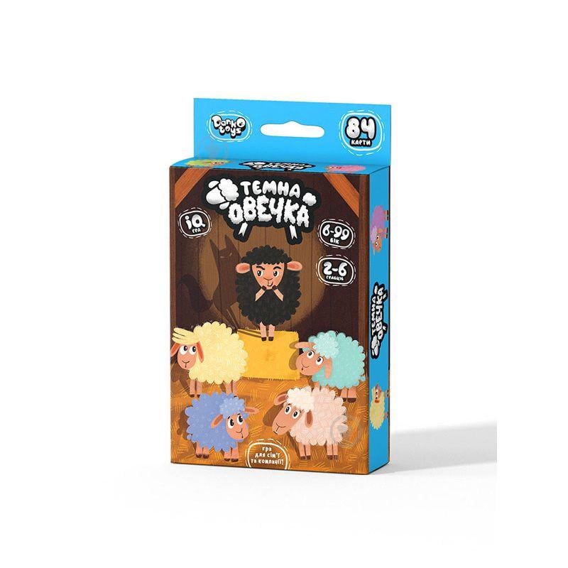Настольная игра Danko Toys Темная овца 2-6 игроков от 6 лет (SR-113-N-656)