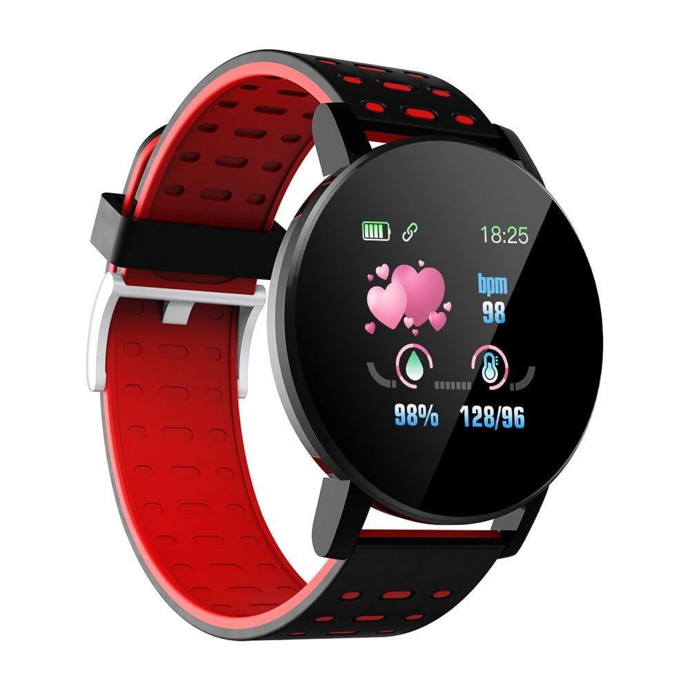 Смарт-часы Smart Watch 119 Plus Черно-красный