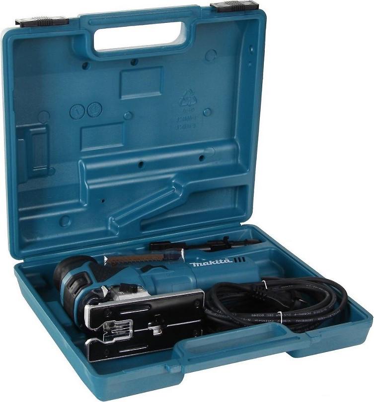 Электролобзик Makita 4351CT (720Вт, 135 мм) лобзик + кейс и насадка для собирания пыли (4433)